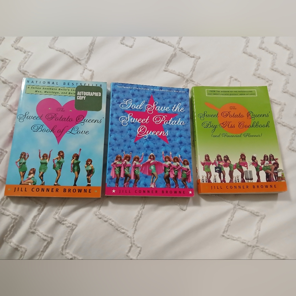 Sweet Potato Queens Book Set With Autographed Copy